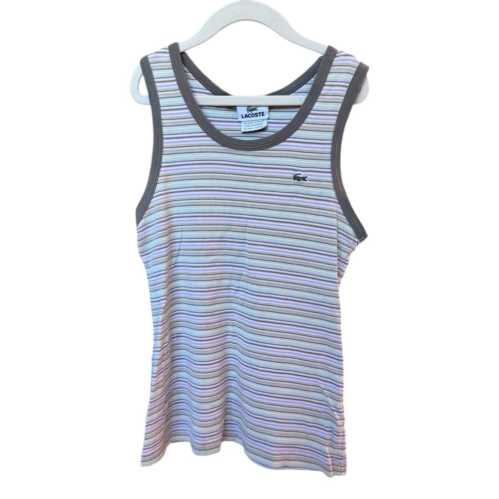 Lacoste Multicolor Striped Top